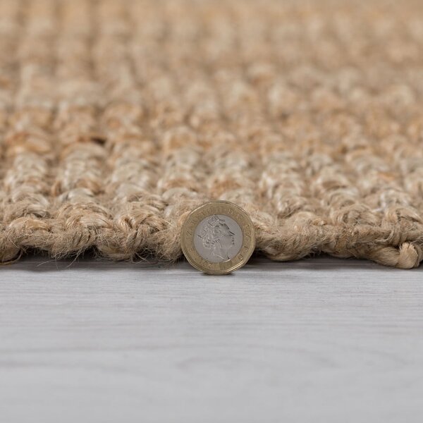 Smeđi tepih od jute Flair Rugs, 160 x 230 cm
