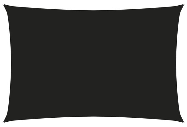 VidaXL Jedro protiv sunca od tkanine Oxford pravokutno 4 x 6 m crno
