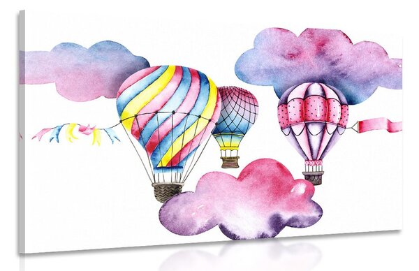 Slika balončići u vjetru