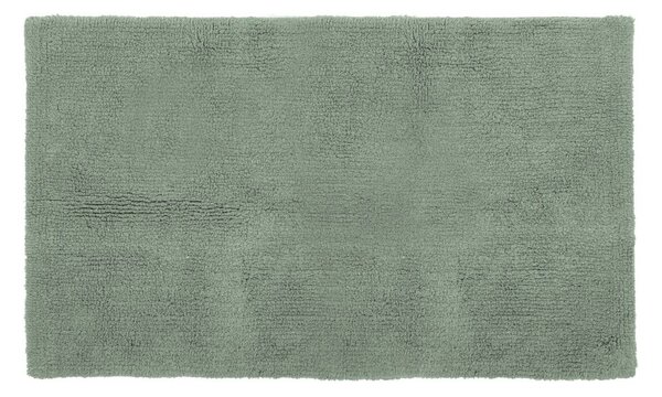 Zelena pamučna prostirka za kupaonicu Tiseco Home Studio Luca, 60 x 100 cm