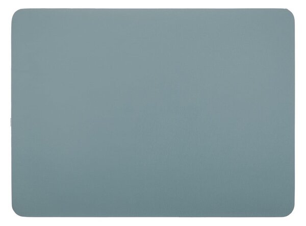 Plava prostirka s imitacijom kože ZicZacTogo, 33 x 45 cm