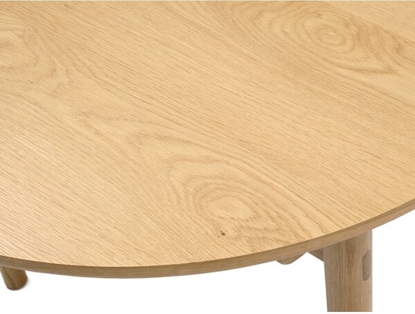 Blagovaonski stol na razvlačenje u dekoru hrasta 100x190 cm Carno - Unique Furniture