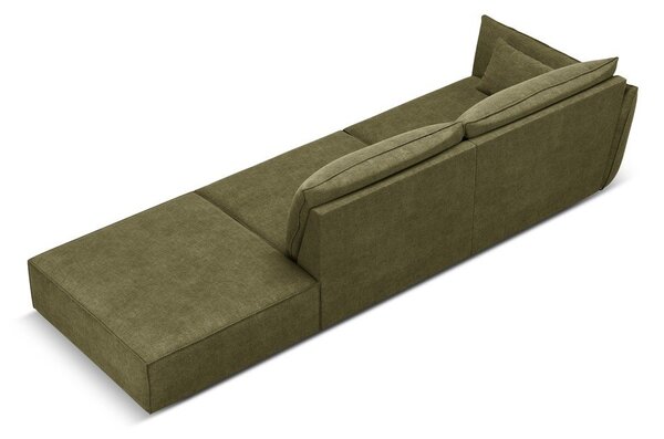 Zelena ležaljka (s lijevim kutom) Vanda – Mazzini Sofas