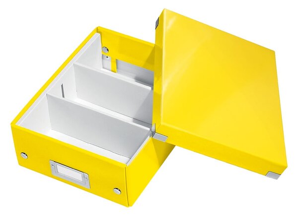 Žuta kutija s organizatorom Leitz Click&Store, duljina 28 cm