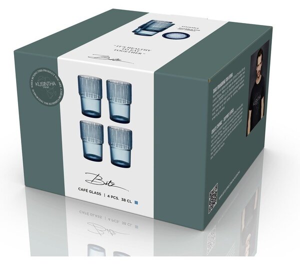 Čaše u setu 4 kom 380 ml Kusintha – Bitz