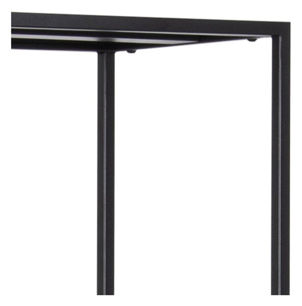 Crna metalna biblioteka 70x185 cm Newcastle – Actona
