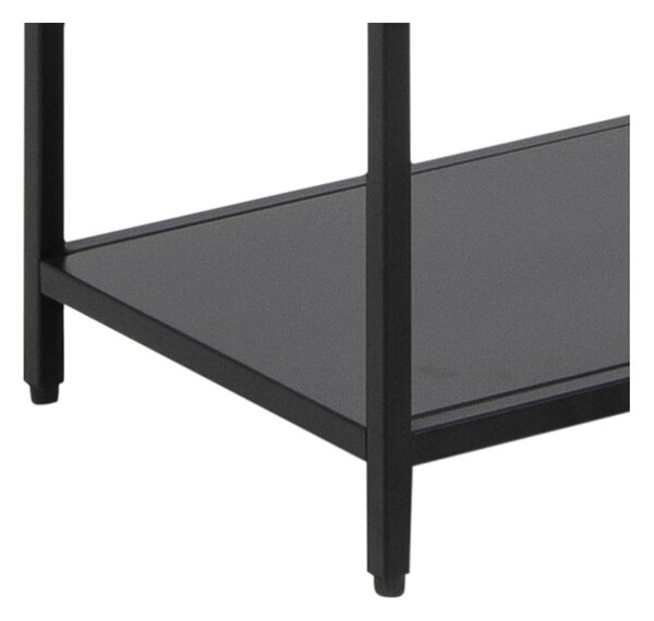 Crna metalna biblioteka 70x185 cm Newcastle – Actona