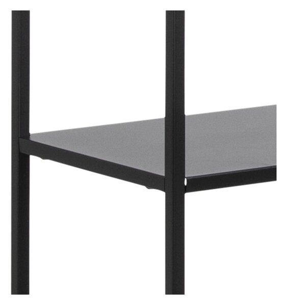 Crna metalna biblioteka 70x185 cm Newcastle – Actona