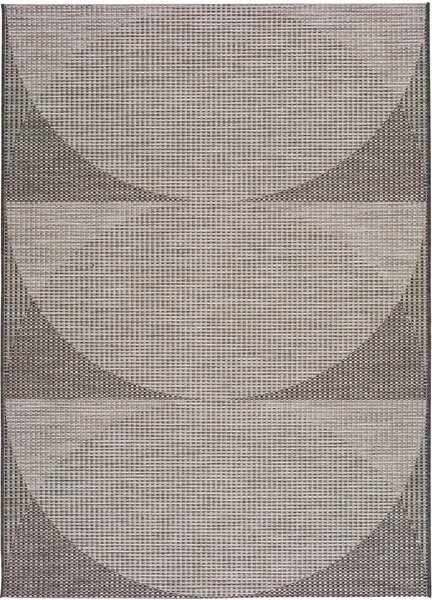 Sivi vanjski tepih Universal Bian, 77 x 150 cm
