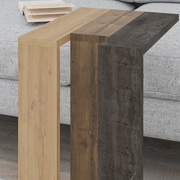 Pomoćni stol u dekoru hrasta 40x30 cm Macha – Marckeric