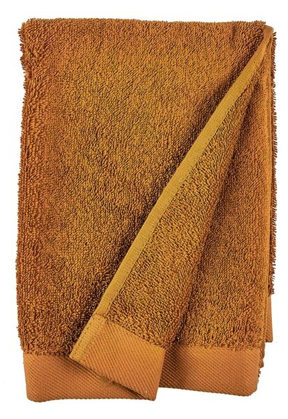 Narančasta ručnik iz Terry pamuka Södahl Clay, 100 x 50 cm