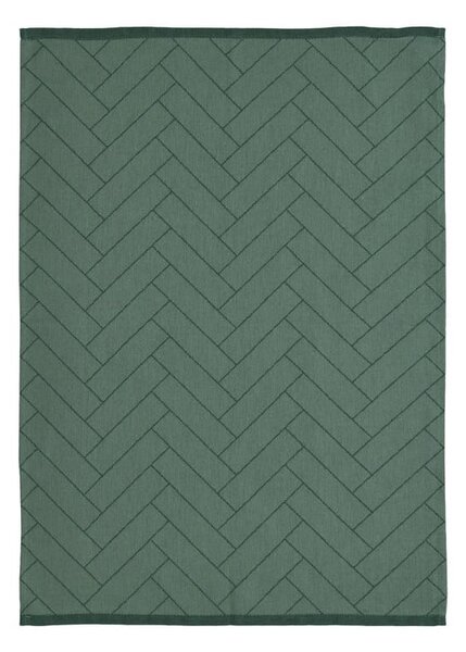Zeleni kuhinjski ručnik iz pamuka Södahl, 50 x 70 cm