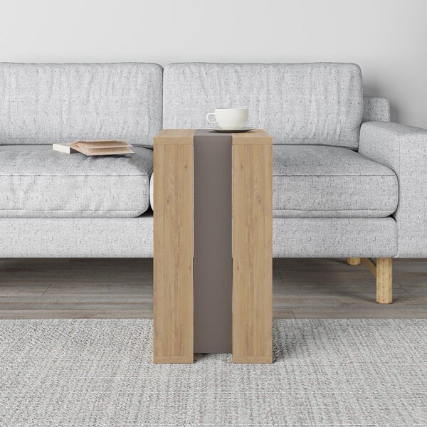 Pomoćni stol u dekoru hrasta 40x30 cm Macha – Marckeric