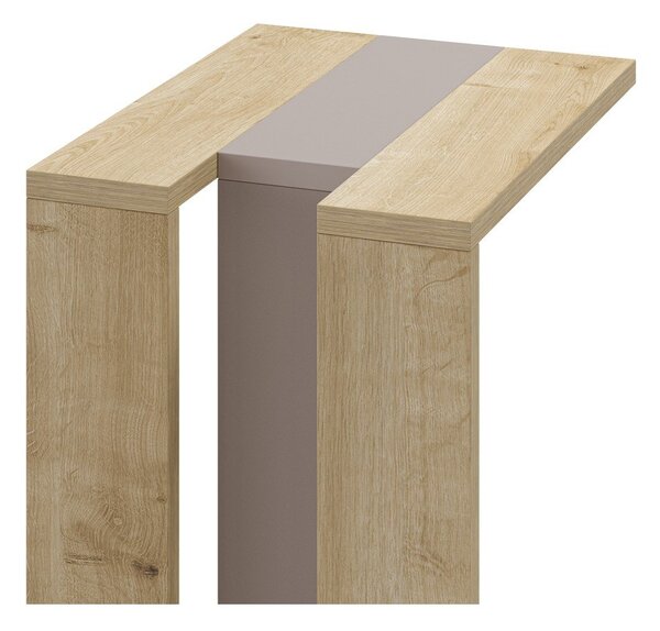 Pomoćni stol u dekoru hrasta 40x30 cm Macha – Marckeric