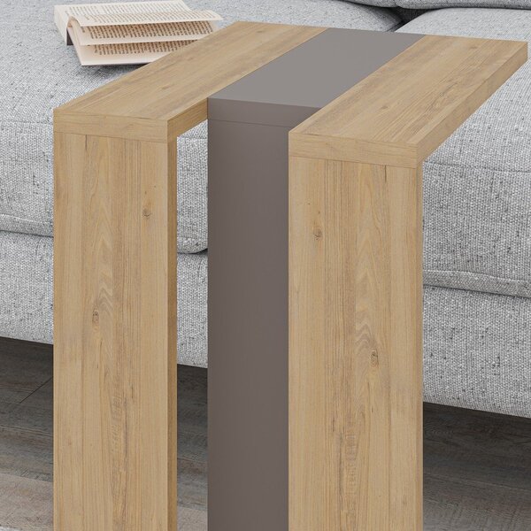 Pomoćni stol u dekoru hrasta 40x30 cm Macha – Marckeric