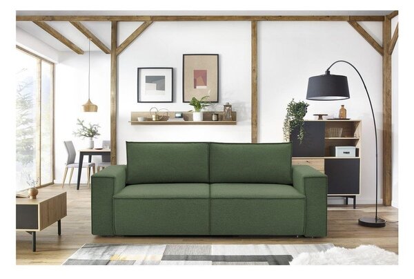 Zelena sofa 245 cm Nihad – Bobochic Paris