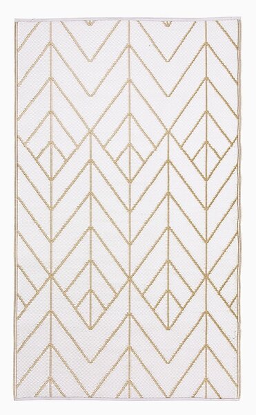 Iznad-zlatni dvostrani vanjski tepih od reciklirane plastične fabrice hab Sydney, 150 x 240 cm