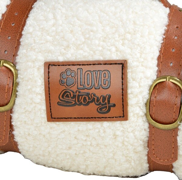 Krem deka za pse 50x70 cm – Love Story