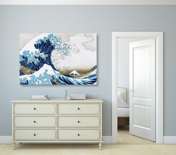 Slika reprodukcija Veliki val kod Kanagawe - Katsushika Hokusai