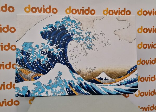 Slika reprodukcija Veliki val kod Kanagawe - Katsushika Hokusai