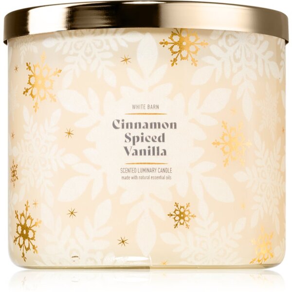 Bath & Body Works Cinnamon Spiced Vanilla mirisna svijeća 411 g