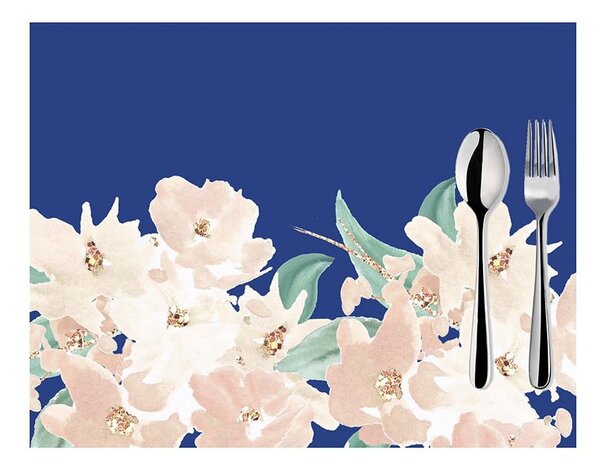 Set od 2 plave podloge za stol Mike & Co. New York Honey Blossom, 33 x 45 cm