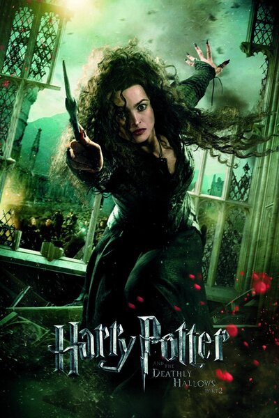 Umjetnički plakat Harry Potter - Belatrix Lestrange, (26.7 x 40 cm)
