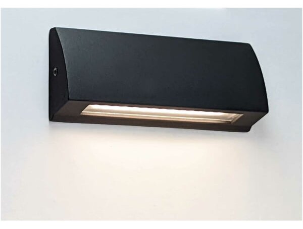 ZIDNA LED SVJETILJKA STEP CRNA IP54