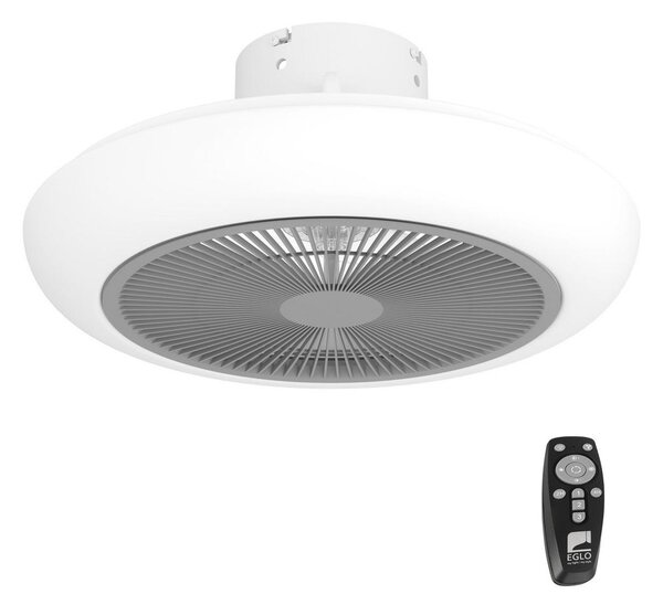 Eglo 35093 - LED Prigušivi stropni ventilator SAYULITA LED/25,5W/230V bijela +DU