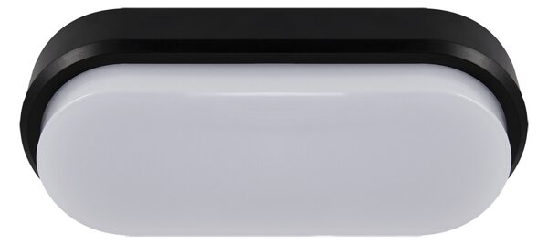 ARON LED L 12W CRNA 4000K IP65