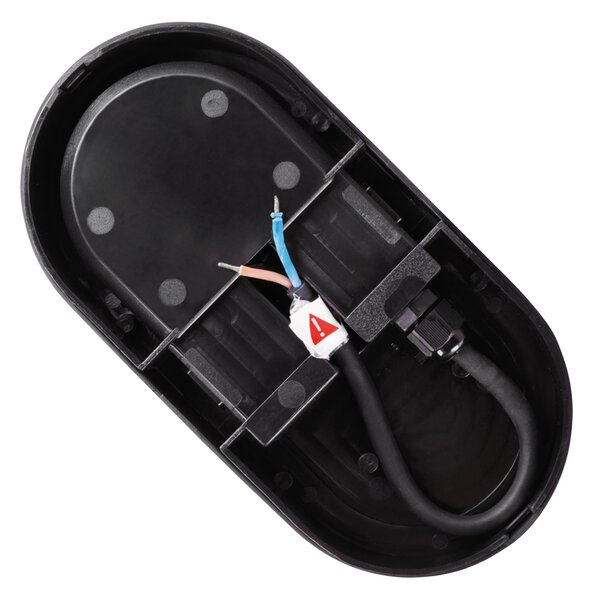 ARON LED L 12W CRNA 4000K IP65