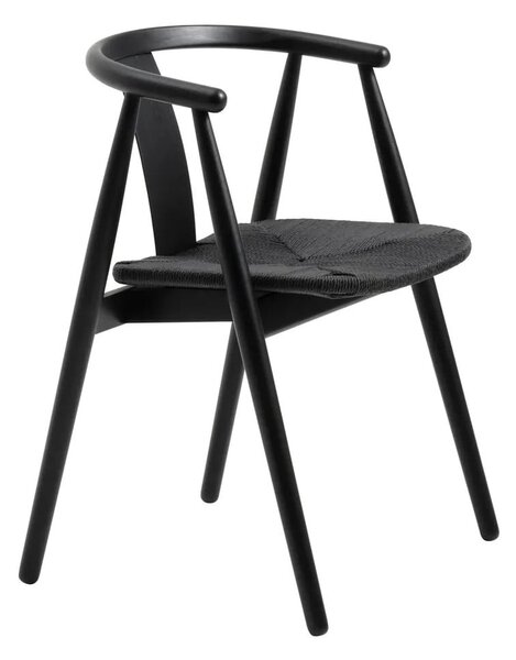 Crna blagovaonska stolica Relate – Unique Furniture