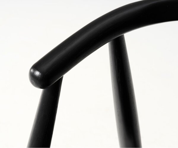 Crna blagovaonska stolica Relate – Unique Furniture