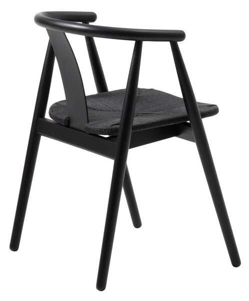 Crna blagovaonska stolica Relate – Unique Furniture