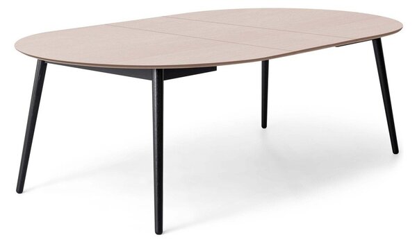 Okrugli proširiv blagovaonski stol s dodatnom pločom s pločom stola u dekoru hrasta ø 135 cm Meza – Hammel Furniture