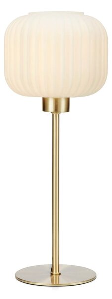 Stolna svjetiljka u mjedenom i bijelom Markslöjdu