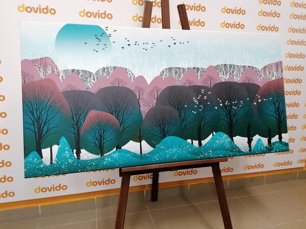Slika moderni dizajn džungle