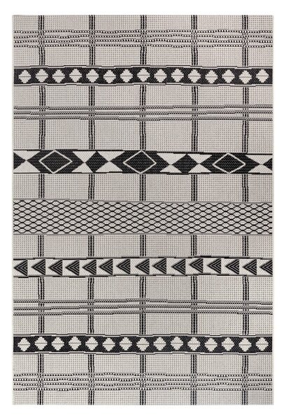 Crno-sivi vanjski tepih Ragami Madrid, 80 x 150 cm