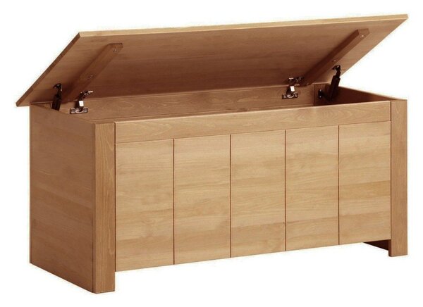 Škrinja od masivnog bora u prirodnoj boji 100x45 cm Bertram – Støraa
