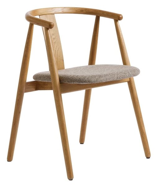 Bež/u prirodnoj boji blagovaonska stolica Relate – Unique Furniture