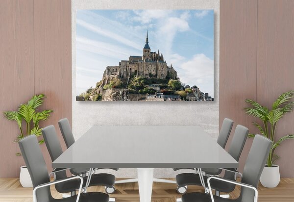 Slika burg Mont-Saint-Michel