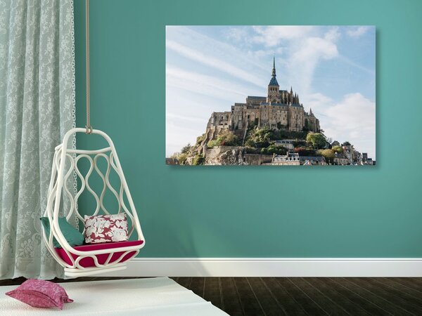 Slika burg Mont-Saint-Michel