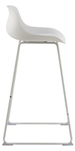Bijela barska stolica (visine sjedala 76 cm) Tina – Actona