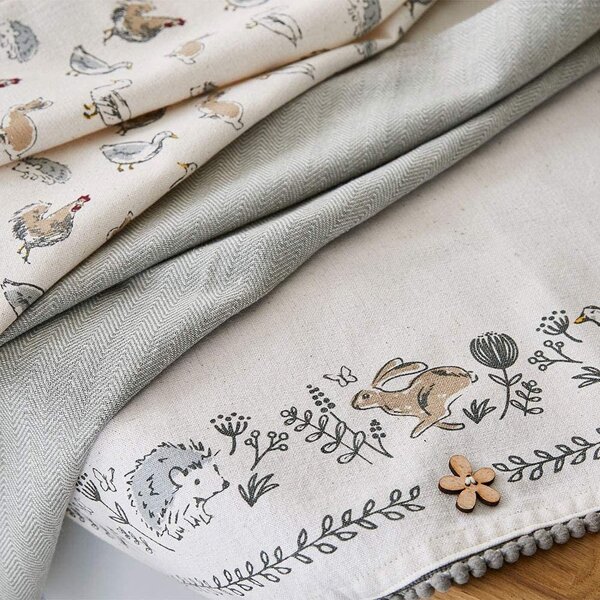 Pamučna kuhinjska krpa 3 kom 45x65 cm Country Animals – Cooksmart ®