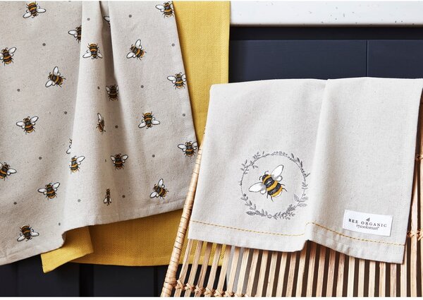 Pamučna kuhinjska krpa 3 kom 45x65 cm Bumble Bees – Cooksmart ®