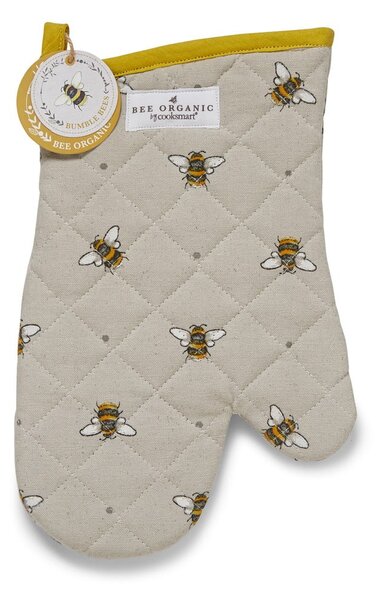 Beige-žuti pamučni kuhinjski rukavice Cooksmart ® bumble pčele