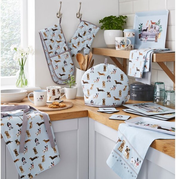 Pamučna kuhinjska krpa 3 kom 45x65 cm Curious Dogs – Cooksmart ®