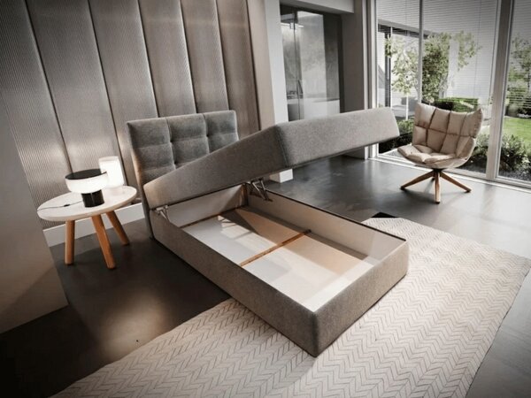 Tapecirani krevet boxspring GLORIEN VELVET 90x200 cm tirkizna Madrac: Bonell opružni madrac