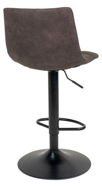 Tamno sive podstavljene barske stolice u setu podesive visine 2 kom (visine sjedala 63 cm) Middelfart – House Nordic