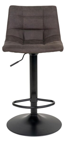 Tamno sive podstavljene barske stolice u setu podesive visine 2 kom (visine sjedala 63 cm) Middelfart – House Nordic
